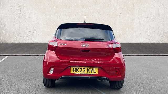 Hyundai I10 1.0 Premium Hatchback 5dr Petrol Auto Euro 6 (s/s) (67 ps) Dragon Red