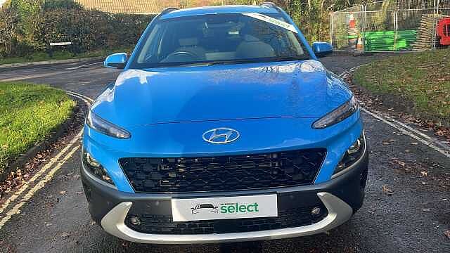 Hyundai KONA 1.6 h-GDi Premium SUV 5dr Petrol Hybrid DCT Euro 6 (s/s) (141 ps) Blue
