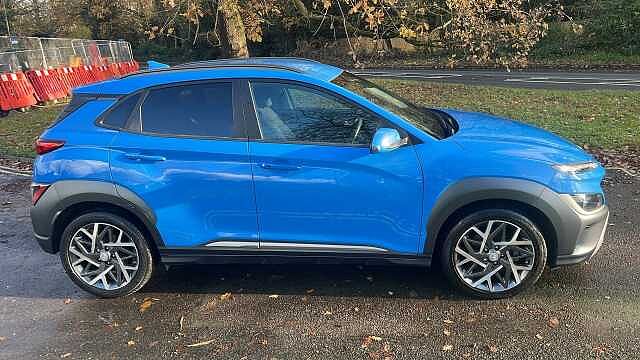 Hyundai KONA 1.6 h-GDi Premium SUV 5dr Petrol Hybrid DCT Euro 6 (s/s) (141 ps) Blue