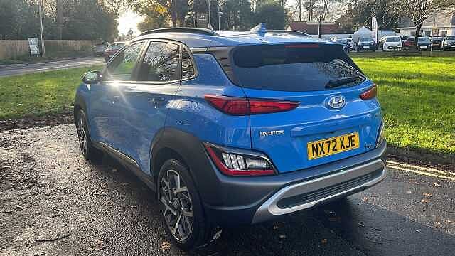 Hyundai KONA 1.6 h-GDi Premium SUV 5dr Petrol Hybrid DCT Euro 6 (s/s) (141 ps) Blue