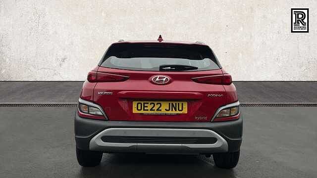 Hyundai KONA 1.6 h-GDi SE Connect SUV 5dr Petrol Hybrid DCT Euro 6 (s/s) (141 ps) Red