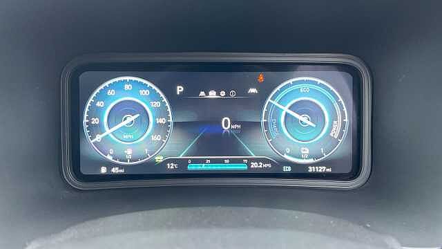 Hyundai KONA 1.6 h-GDi SE Connect SUV 5dr Petrol Hybrid DCT Euro 6 (s/s) (141 ps) Red