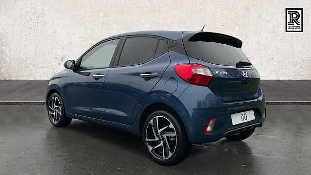 Hyundai I10 1.0 Advance Hatchback 5dr Petrol Auto Euro 6 (s/s) (63 ps) VIBRANT BLUE