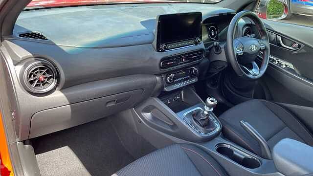 Hyundai KONA 1.0 T-GDi MHEV N Line SUV 5dr Petrol Hybrid Manual Euro 6 (s/s) (120 ps) Red