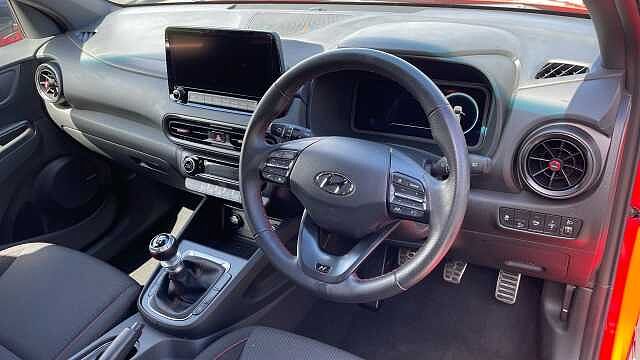 Hyundai KONA 1.0 T-GDi MHEV N Line SUV 5dr Petrol Hybrid Manual Euro 6 (s/s) (120 ps) Red