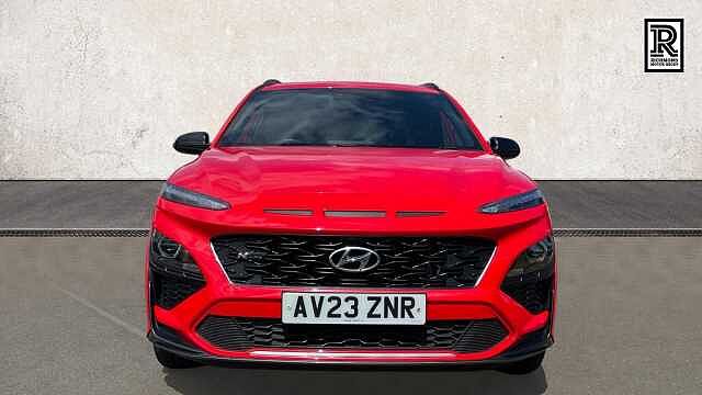 Hyundai KONA 1.0 T-GDi MHEV N Line SUV 5dr Petrol Hybrid Manual Euro 6 (s/s) (120 ps) Red