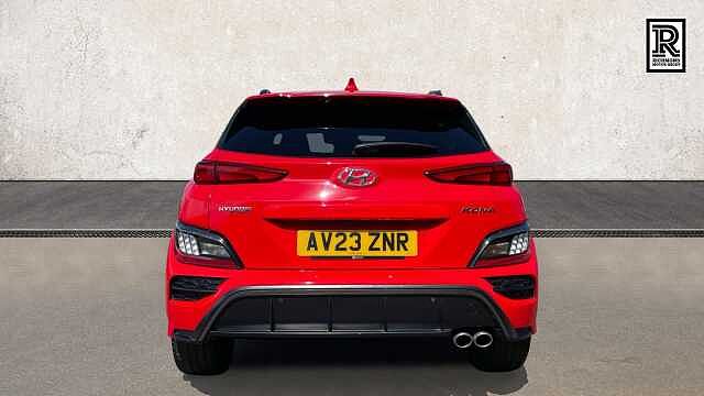 Hyundai KONA 1.0 T-GDi MHEV N Line SUV 5dr Petrol Hybrid Manual Euro 6 (s/s) (120 ps) Red