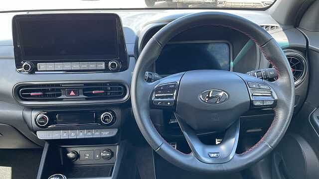 Hyundai KONA 1.0 T-GDi MHEV N Line SUV 5dr Petrol Hybrid Manual Euro 6 (s/s) (120 ps) Red