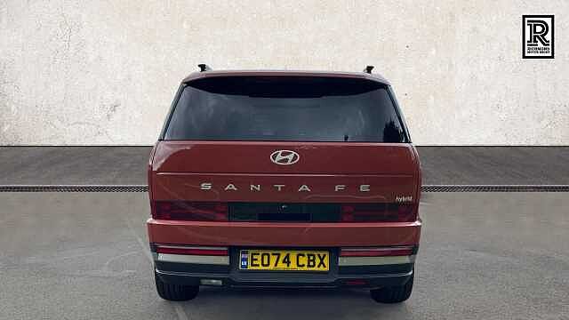 Hyundai SANTA FE 1.6 h T-GDi Ultimate SUV 5dr Petrol Hybrid Auto Euro 6 (s/s) (7Seat) (215 ps) Orange
