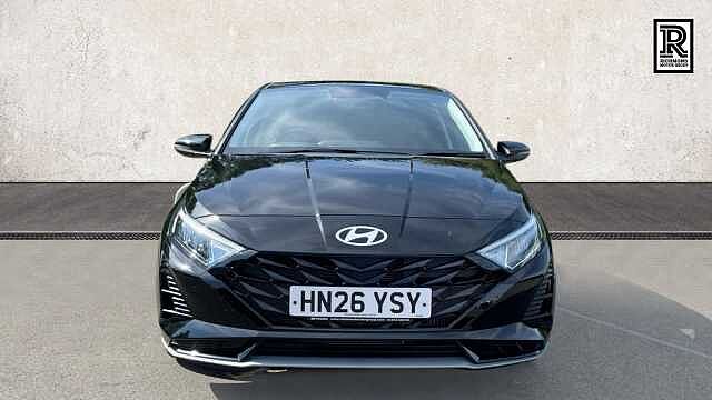 Hyundai I20 1.0 T-GDi Tech Line Hatchback 5dr Petrol DCT Euro 6 (s/s) (90 ps) PHANTOM BLACK