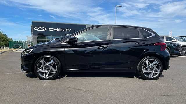 Hyundai I20 1.0 T-GDi Tech Line Hatchback 5dr Petrol DCT Euro 6 (s/s) (90 ps) PHANTOM BLACK