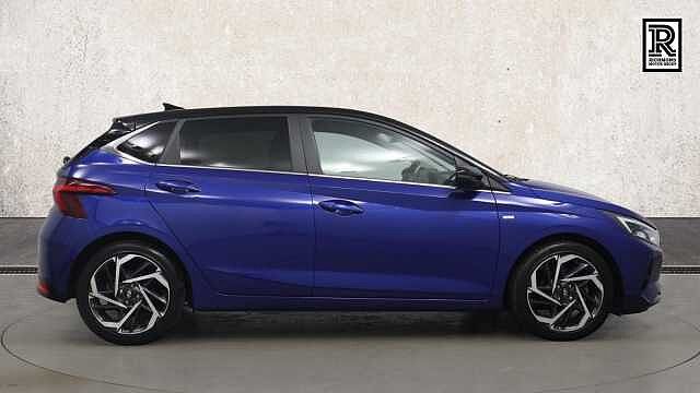 Hyundai I20 1.0 T-GDi MHEV Ultimate Hatchback 5dr Petrol Hybrid Manual Euro 6 (s/s) (100 ps) Blue