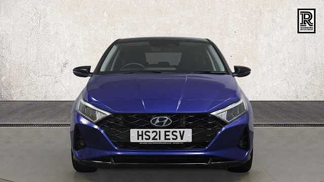 Hyundai I20 1.0 T-GDi MHEV Ultimate Hatchback 5dr Petrol Hybrid Manual Euro 6 (s/s) (100 ps) Blue