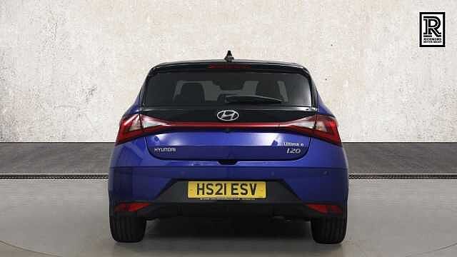 Hyundai I20 1.0 T-GDi MHEV Ultimate Hatchback 5dr Petrol Hybrid Manual Euro 6 (s/s) (100 ps) Blue