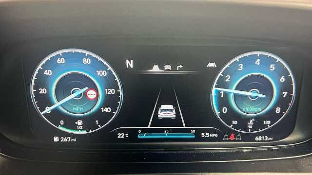 Hyundai I20 1.0 T-GDi MHEV Ultimate Hatchback 5dr Petrol Hybrid Manual Euro 6 (s/s) (100 ps) Blue