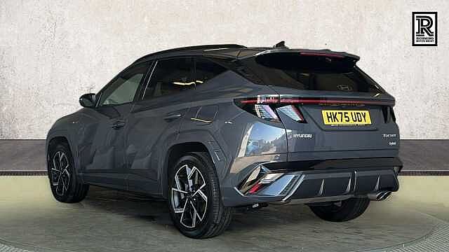 Hyundai TUCSON 1.6 T-GDi N Line S SUV 5dr Petrol Hybrid Auto Euro 6 (s/s) (215 ps) ECOTRONIC GREY