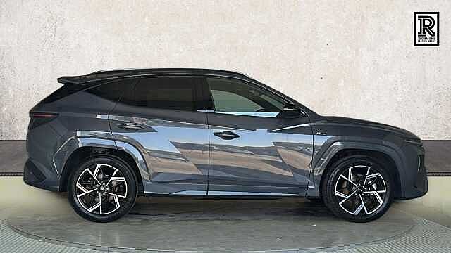 Hyundai TUCSON 1.6 T-GDi N Line S SUV 5dr Petrol Hybrid Auto Euro 6 (s/s) (215 ps) ECOTRONIC GREY