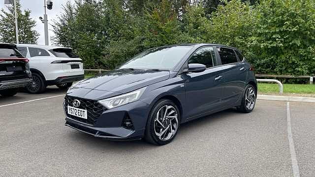 Hyundai I20 1.0 T-GDi MHEV Premium Hatchback 5dr Petrol Hybrid Manual Euro 6 (s/s) (100 ps) Grey
