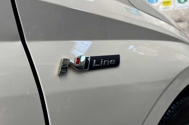 Hyundai I20 1.0T GDi 48V MHD 120 N Line 5dr DCT White