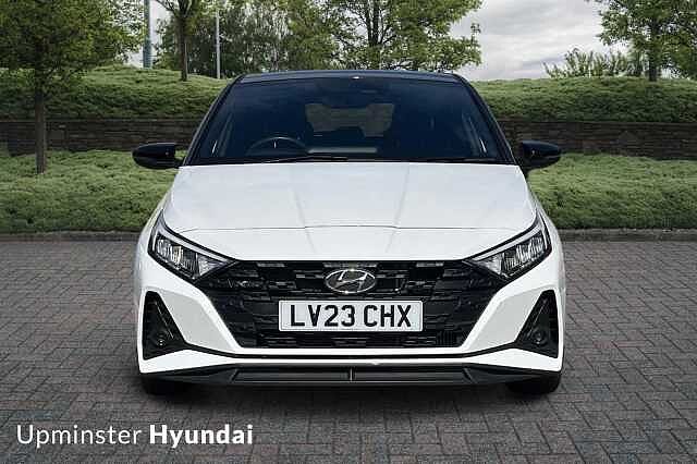 Hyundai I20 1.0T GDi 48V MHD 120 N Line 5dr DCT White