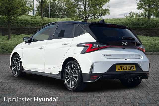 Hyundai I20 1.0T GDi 48V MHD 120 N Line 5dr DCT White