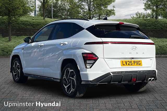 Hyundai KONA 1.6 GDi Hybrid N Line S 5dr DCT White