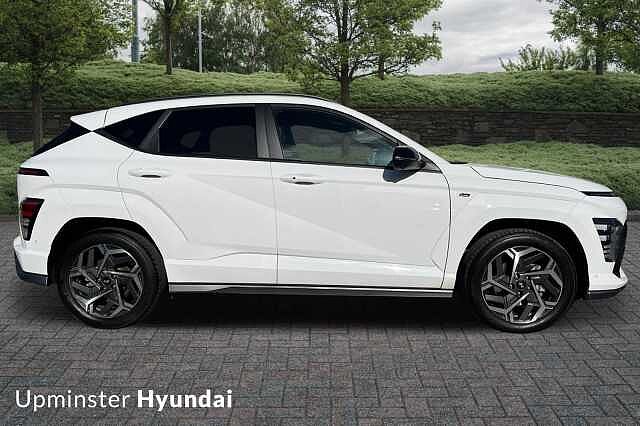 Hyundai KONA 1.6 GDi Hybrid N Line S 5dr DCT White