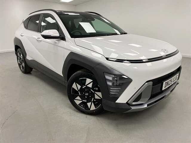 Hyundai KONA 1.6 Hybrid 129 Ultimate 5dr DCT WHITE