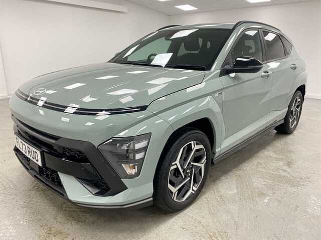 Hyundai KONA 1.6 GDi Hybrid N Line 5dr DCT GREEN