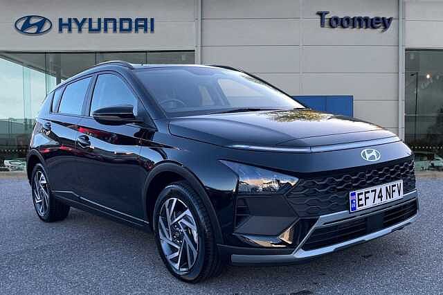 Hyundai BAYON 1.0 T Gdi Advance Suv 5dr Petrol Dct Euro 6 (s/s) (100 Ps) Phantom Black