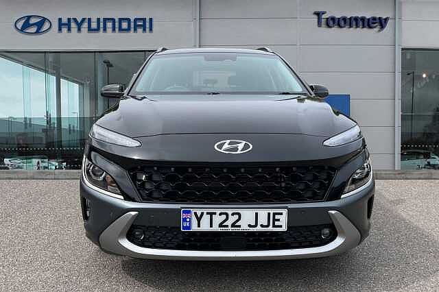 Hyundai KONA 1.6 H Gdi Premium Suv 5dr Petrol Hybrid Dct Euro 6 (s/s) (141 Ps) Black