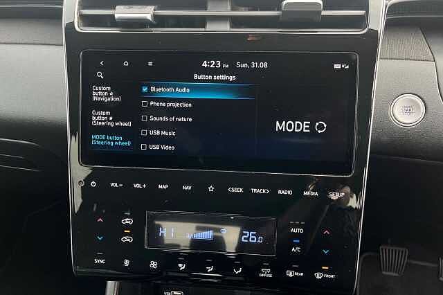 Hyundai TUCSON 1.6 T Gdi Premium Suv 5dr Petrol Manual Euro 6 (s/s) (150 Ps) Red