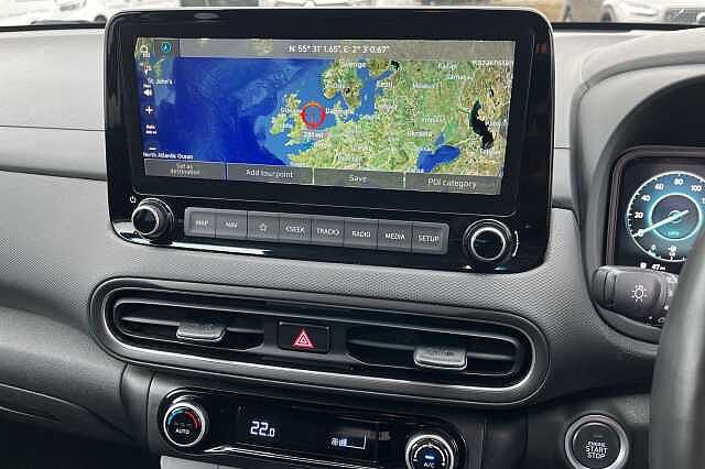 Hyundai KONA 1.0 T Gdi Mhev Premium Suv 5dr Petrol Hybrid Manual Euro 6 (s/s) (120 Ps) White