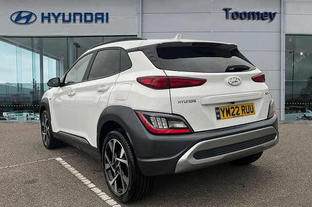 Hyundai KONA 1.0 T Gdi Mhev Premium Suv 5dr Petrol Hybrid Manual Euro 6 (s/s) (120 Ps) White