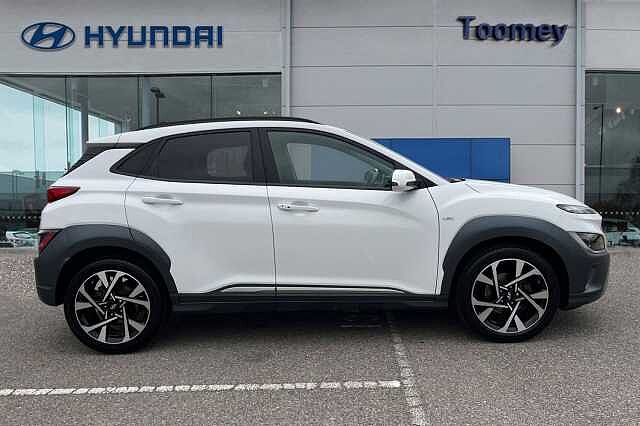 Hyundai KONA 1.0 T Gdi Mhev Premium Suv 5dr Petrol Hybrid Manual Euro 6 (s/s) (120 Ps) White