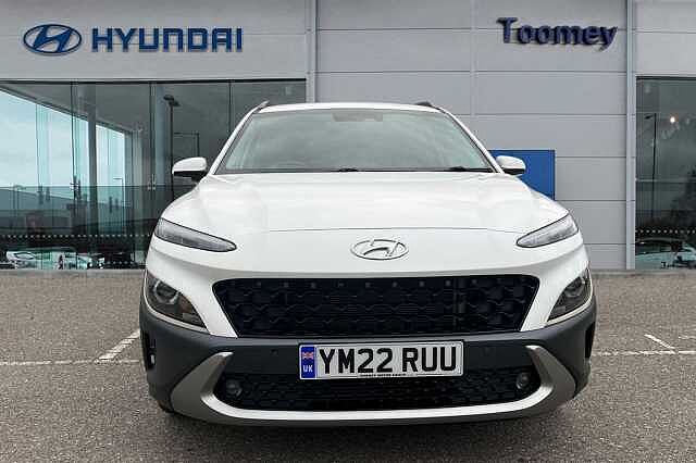Hyundai KONA 1.0 T Gdi Mhev Premium Suv 5dr Petrol Hybrid Manual Euro 6 (s/s) (120 Ps) White