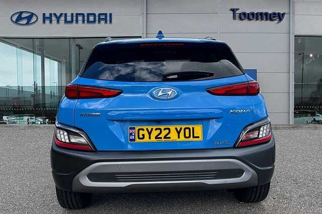Hyundai KONA 1.6 H Gdi Premium Suv 5dr Petrol Hybrid Dct Euro 6 (s/s) (141 Ps) Blue
