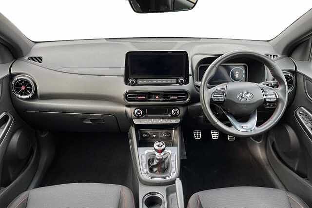 Hyundai KONA 1.0 T Gdi Mhev N Line Suv 5dr Petrol Hybrid Manual Euro 6 (s/s) (120 Ps) Blue