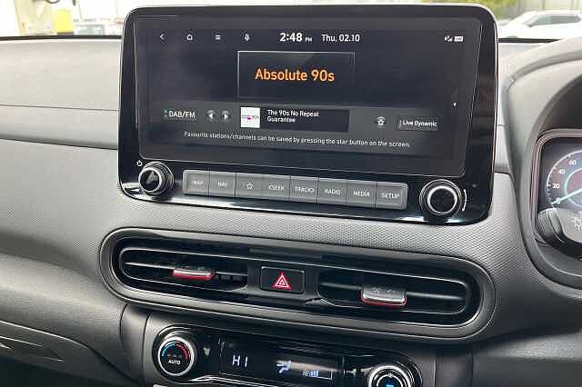 Hyundai KONA 1.0 T Gdi Mhev N Line Suv 5dr Petrol Hybrid Manual Euro 6 (s/s) (120 Ps) Blue