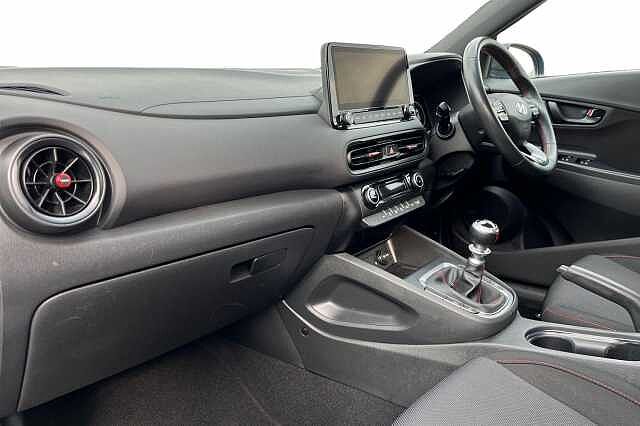 Hyundai KONA 1.0 T Gdi Mhev N Line Suv 5dr Petrol Hybrid Manual Euro 6 (s/s) (120 Ps) Blue