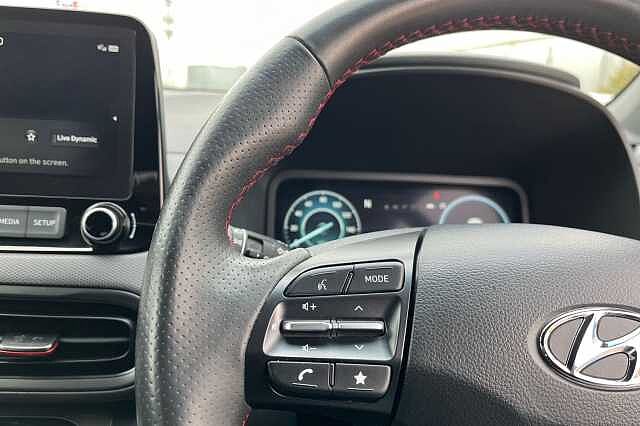 Hyundai KONA 1.0 T Gdi Mhev N Line Suv 5dr Petrol Hybrid Manual Euro 6 (s/s) (120 Ps) Blue