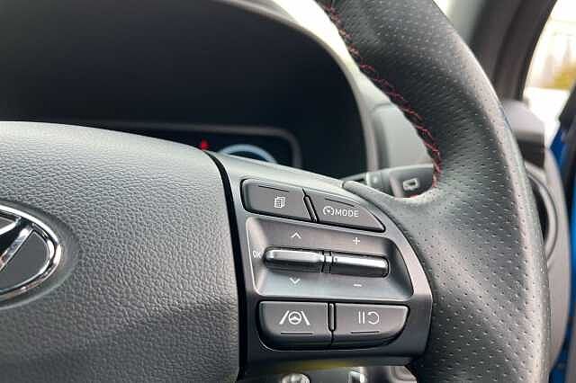 Hyundai KONA 1.0 T Gdi Mhev N Line Suv 5dr Petrol Hybrid Manual Euro 6 (s/s) (120 Ps) Blue