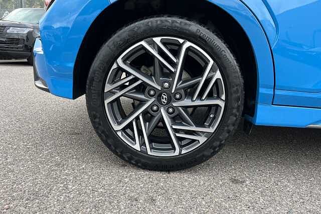 Hyundai KONA 1.0 T Gdi Mhev N Line Suv 5dr Petrol Hybrid Manual Euro 6 (s/s) (120 Ps) Blue