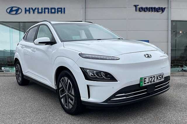 Hyundai KONA 64kwh Ultimate Suv 5dr Electric Auto (10.5kw Charger) (204 Ps) White