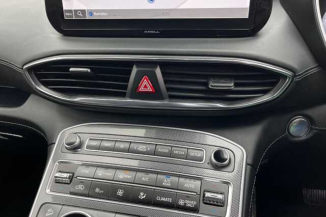 Hyundai SANTA FE 1.6 H T Gdi Ultimate Suv 5dr Petrol Hybrid Auto Euro 6 (s/s) (230 Ps) Grey