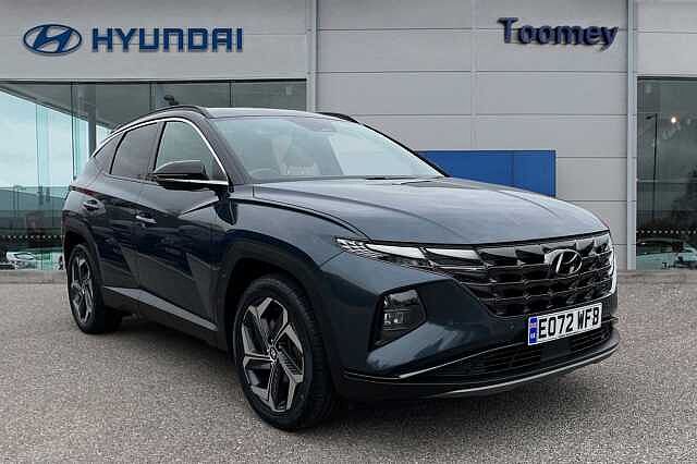 Hyundai TUCSON 1.6 H T Gdi Premium Suv 5dr Petrol Hybrid Auto Euro 6 (s/s) (230 Ps) Blue
