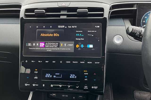 Hyundai TUCSON 1.6 H T Gdi Premium Suv 5dr Petrol Hybrid Auto Euro 6 (s/s) (230 Ps) Blue