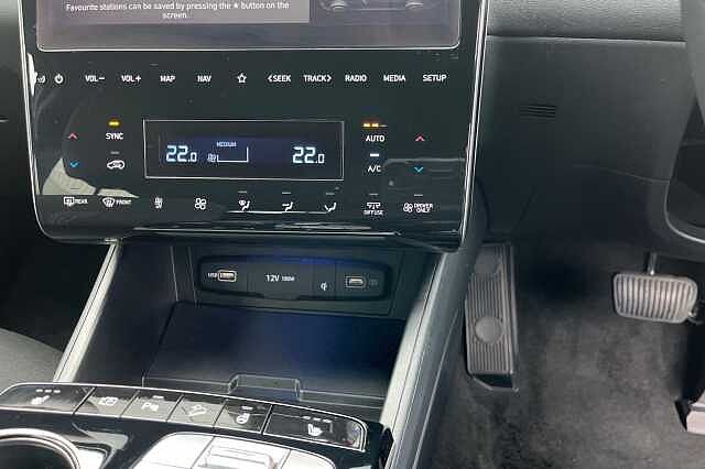 Hyundai TUCSON 1.6 H T Gdi Premium Suv 5dr Petrol Hybrid Auto Euro 6 (s/s) (230 Ps) Blue