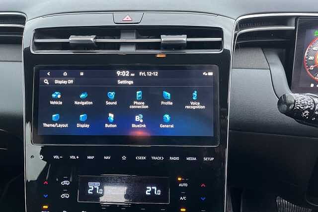 Hyundai TUCSON 1.6 T Gdi Mhev Se Connect Suv 5dr Petrol Hybrid Dct Euro 6 (s/s) (150 Ps) Dark Teal