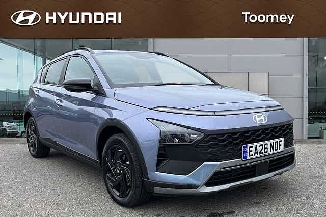 Hyundai BAYON 1.0 T Gdi Black Line Suv 5dr Petrol Dct Euro 6 (s/s) (90 Ps) Pearl - Meta blue